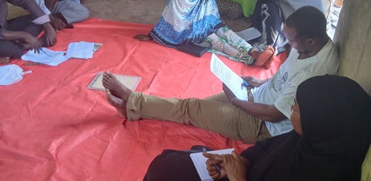 AHA community meeting in Muwanda