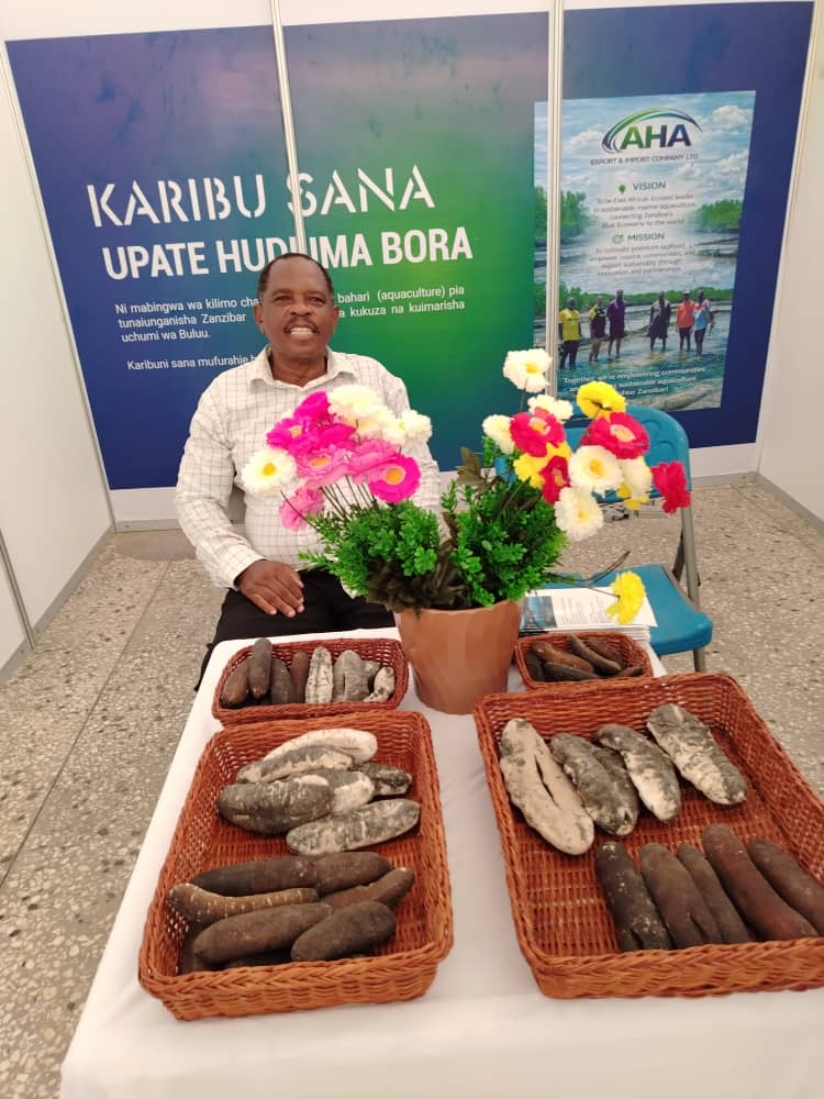 Premium dried sea cucumber at AHA’s ZIFT 2025 booth